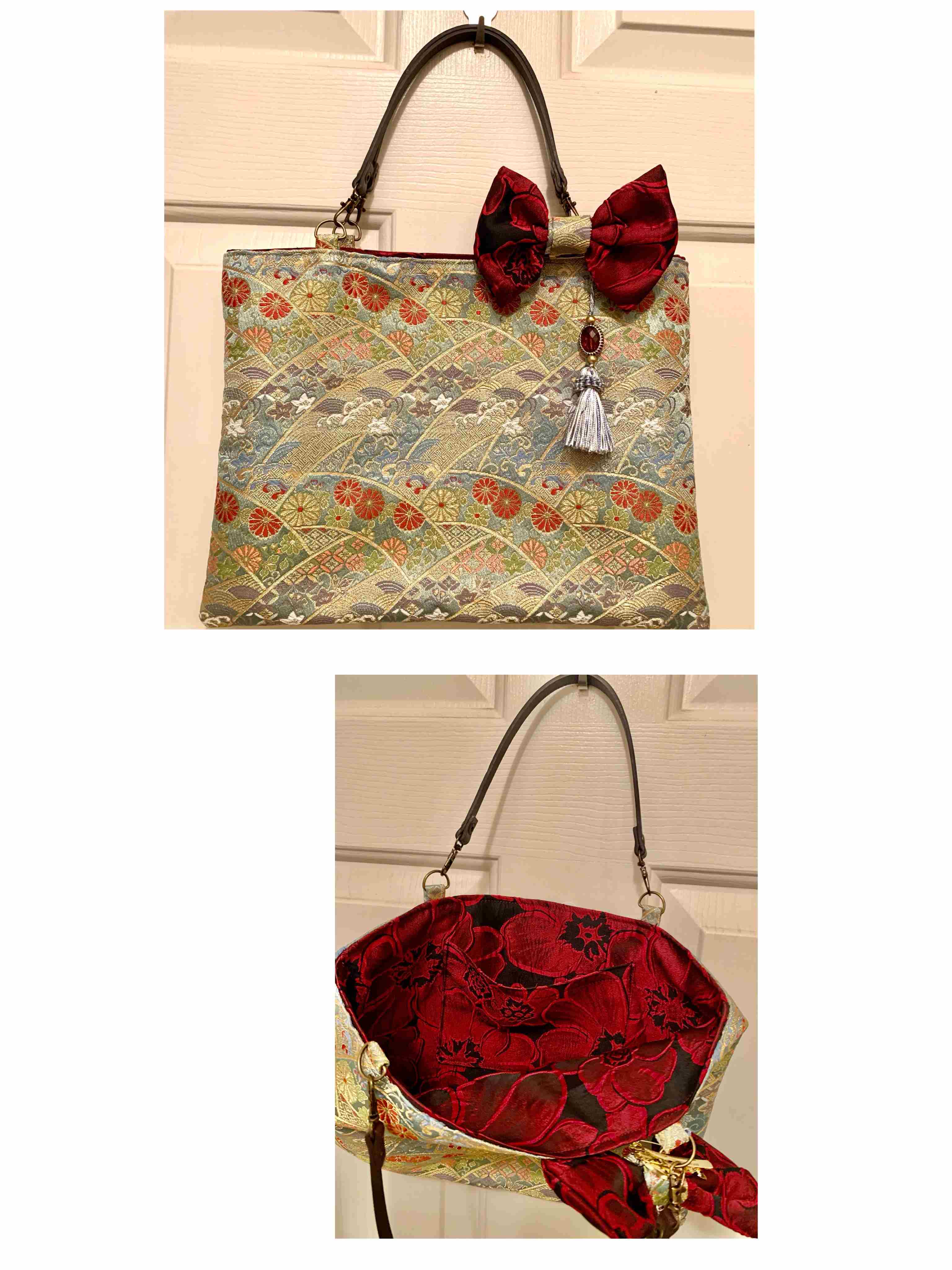 内布はドレス布で華やかに